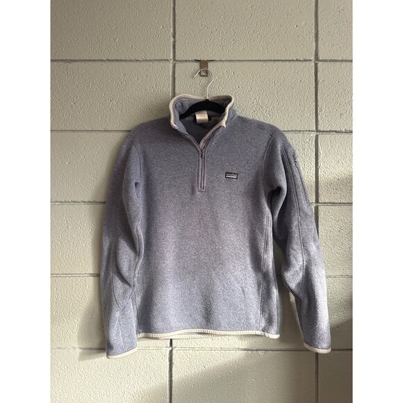 Patagonia Periwinkle Better Sweater 1/4 Zip Sweater size S - Picture 1 of 3